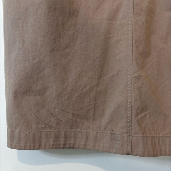 Indi & Cold LONG CAPE TRENCHCOAT in mocha - Picture 11 of 11